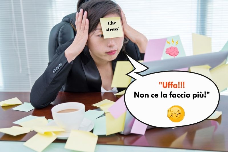 uffa si usa per manifestare stress nel lavoro